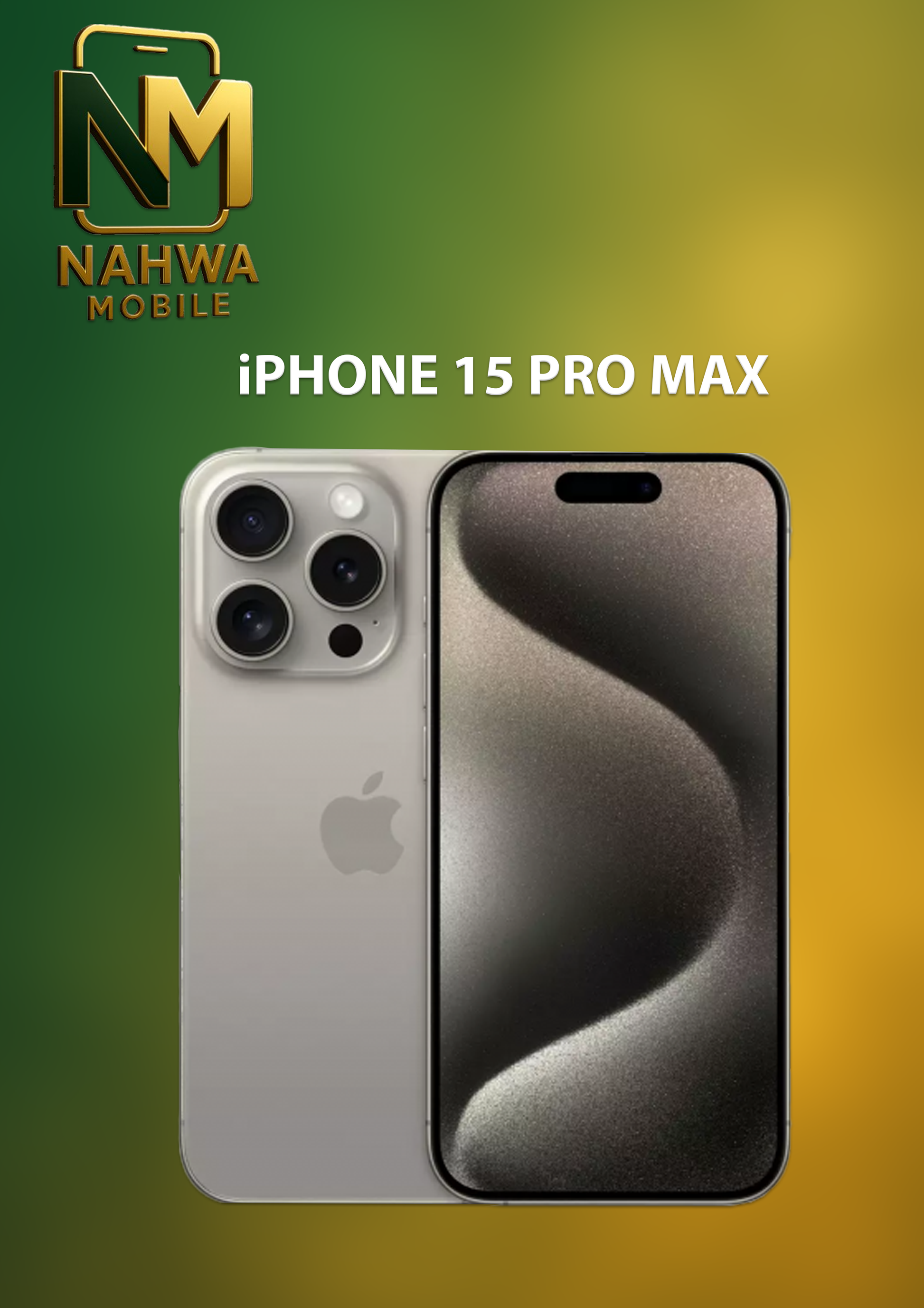 iPHONE 15 PRO MAX